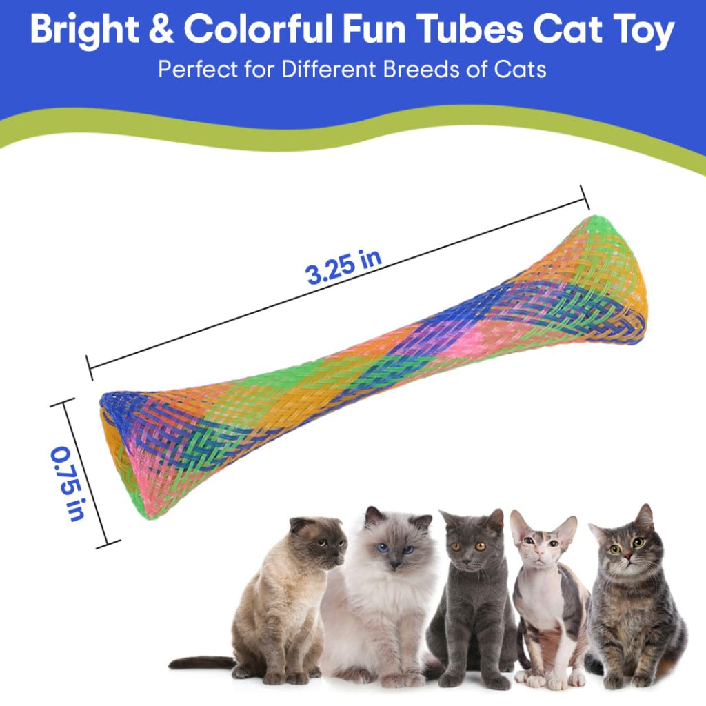 Ethical Kitty Fun Tubes Toy For Cat (3.25")