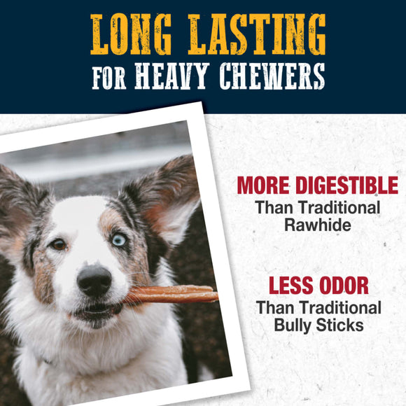 Cadet Bully Hide Sticks All-Natural Chews For Dog (Small)