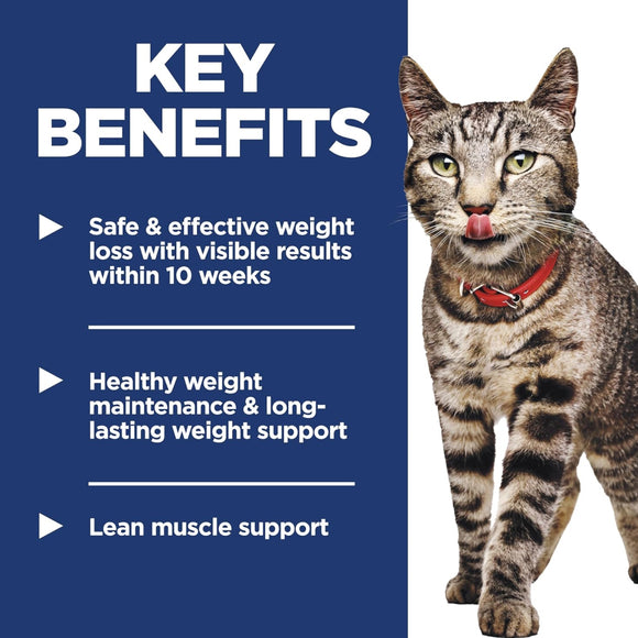 Hill's Science Diet Adult Perfect Weight Vegetables & Salmon Stew Recipe Wet Food For Cat (2.8 oz x 24 pouches)