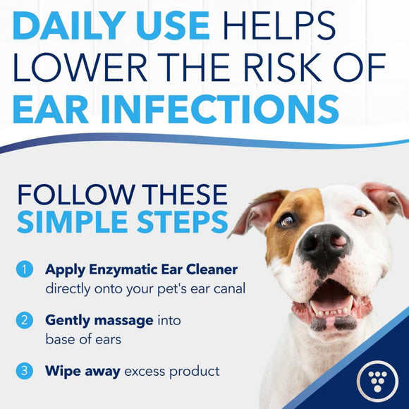 TropiClean OxyMed Enzymatic Ear Cleaner (4 oz)