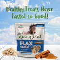 Manna Pro Nutrigood Flax Snax Cinnamon Treats for Horses (3.2 lb)