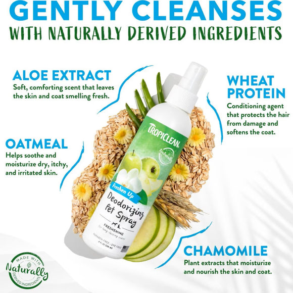 TropiClean Freshen Up Deodorizing Pet Spray Dog & Cat (8 oz)