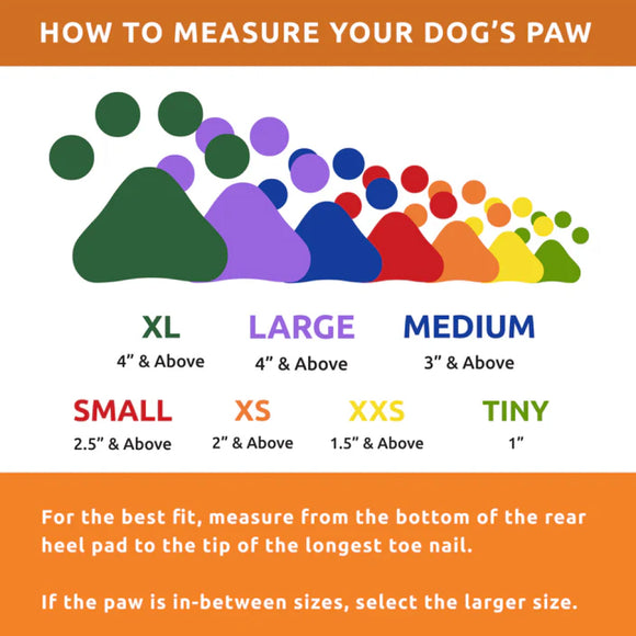 Pawz Boots For Dog (X Small)