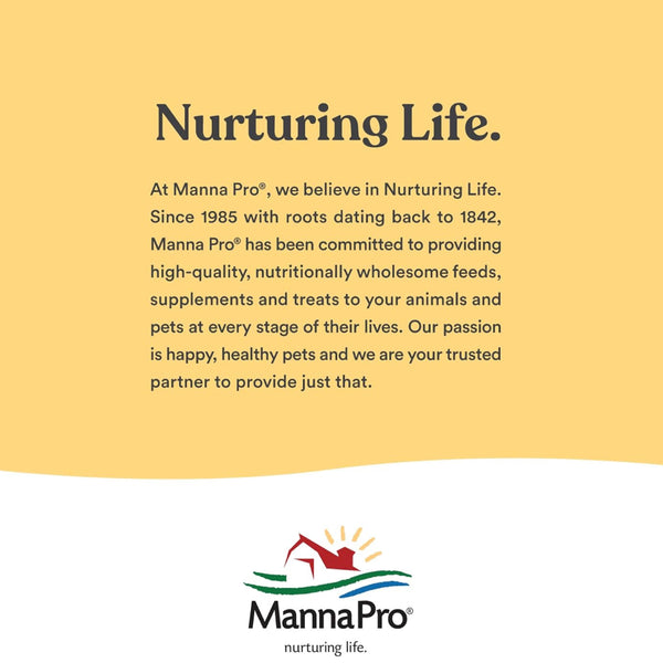 manna pro all flock crumbles nurture life