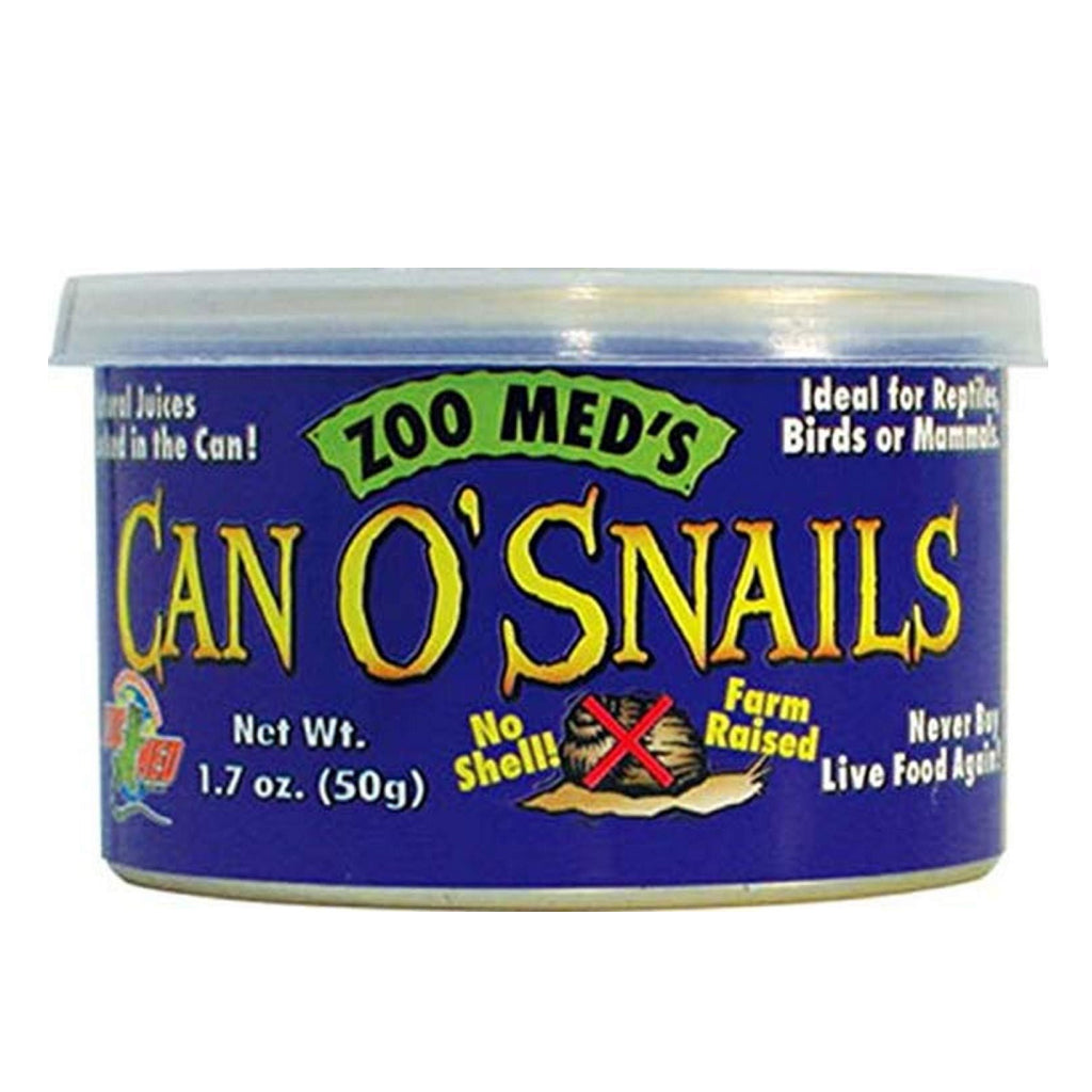 Zoo Med Can O' Snails Reptile, Bird & Mammal Food & Treat (1.7 oz)