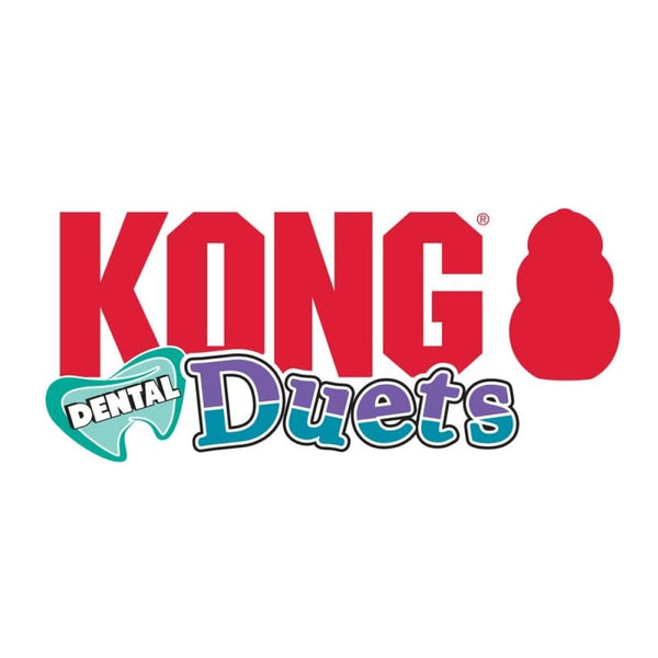 KONG Duets Dental Ball Toy For Dog