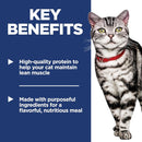 Hill's Science Diet Indoor Adult Salmon & Vegetables Stew Wet Food For Cat (2.8 oz x 24 pouches)