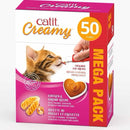 Catit Creamy Chicken & Shrimp Flavor Lickable Treats For Cat