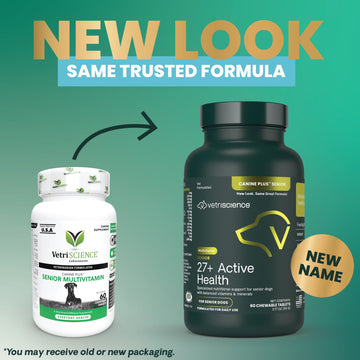 Senior 27+ Active Health Tablets for Dogs