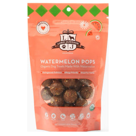 Lord Jameson Watermelon Pops Organic Watermelon Soft & Chewy Treats For Dog  (6 oz)