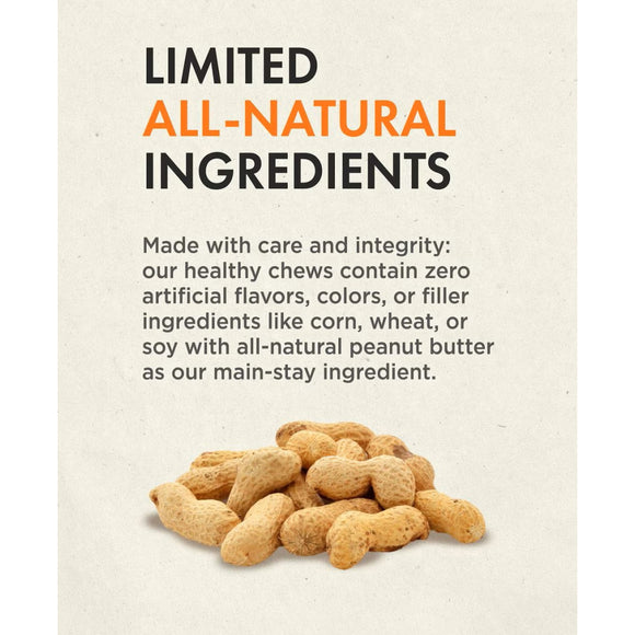 Canine Naturals Hide Free Peanut Butter Flavor Sticks Treats For Dog