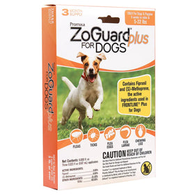 ZoGuard Plus Topical Flea & Tick Prevention for Dogs