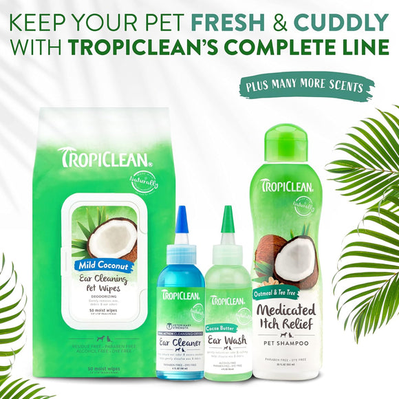 TropiClean Alcohol Free Ear Wash for Pets 