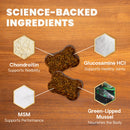 Ultimate Strength Healthy Hip & Joint Chews for Dogs Bacon Flavor