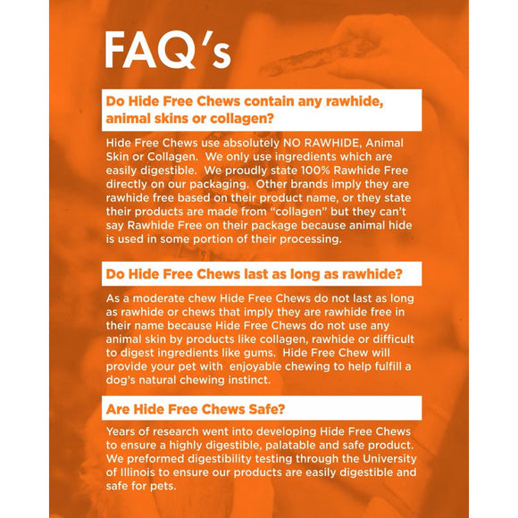 Canine Naturals Hide Free Chicken Recipe Sticks Dog Treats