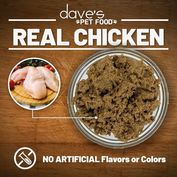 Dave's Pet Food Restricted Diet Phosphorus Chicken Liver & Chicken in Juice Wet Cat Food (5.5 oz, case of 24 cans)