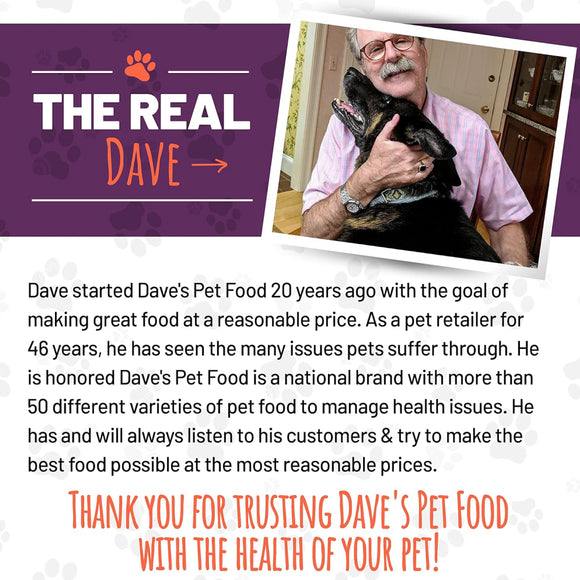 Dave's Pet Food Restricted Diet Sodium Chicken Recipe Wet Dog Food (13.2 oz, case of 12 cans)