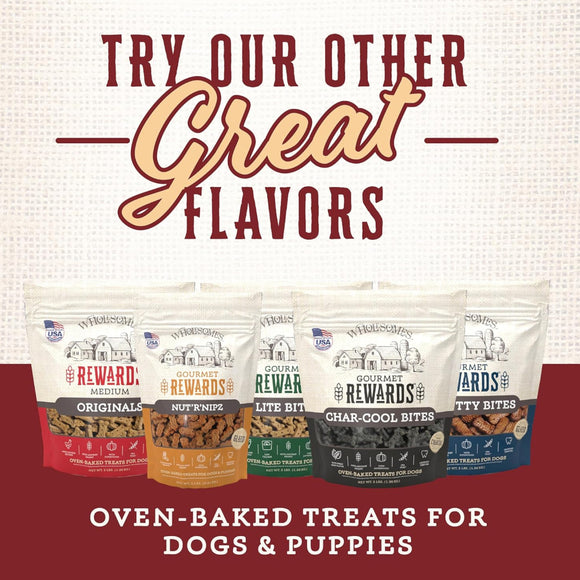 Wholesomes Gourmet Rewards Smoky Bites Biscuit Treats For Dog