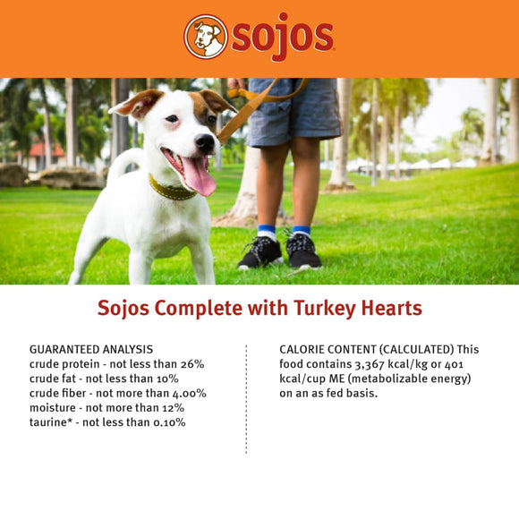 Sojos Complete Turkey Recipe Freeze-Dried Adult Food For Dog