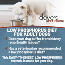 Dave's Pet Food Restricted Diet Phosphorus & Protein Kidney Support (Tuna Pate in Gravy Wet Food) For Dog