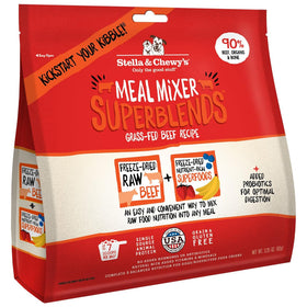 Stella & Chewy's Meal Mixer SuperBlends Grass-Fed Beef Recipe Food Topper for Dogs
