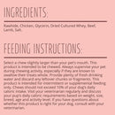 Better Belly Rawhide Triple Flavor Chicken (Sirloin & Lamb Wings)Treats For Dog 10 pack