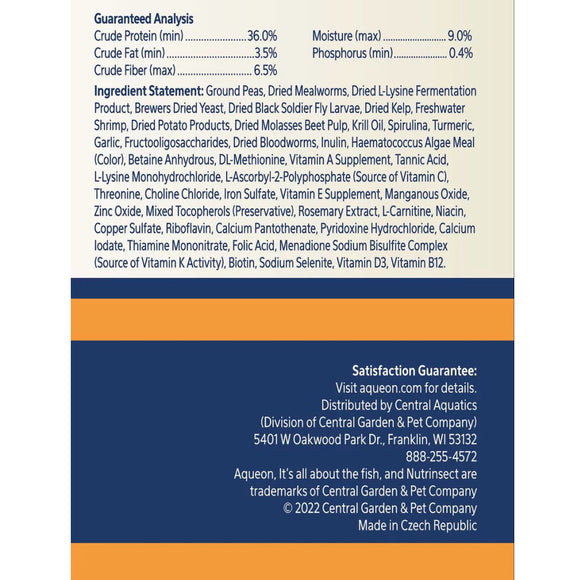 Aqueon Nutrinsect Goldfish Flakes (1.76 oz)