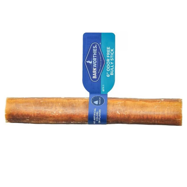 Barkworthies Odor-Free Bully Sticks Treats For Dog