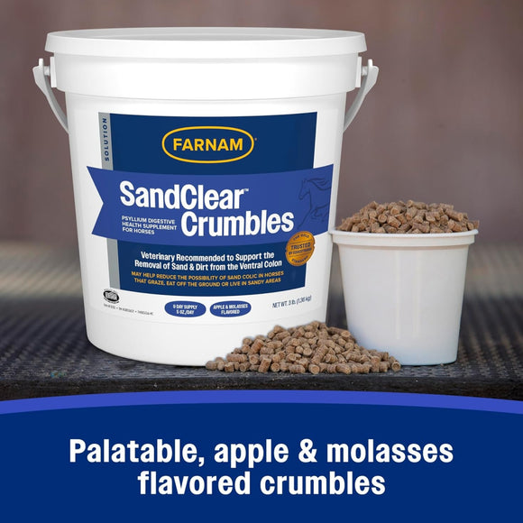 Farnam SandClear Psyllium Crumbles Digestive Supplement for Horses