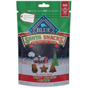 Blue Buffalo Santa Snacks Tasty Chicken Recipes Soft Treats For Dogs (4.5 oz)