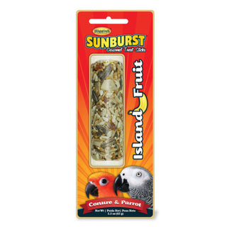 Higgins Sunburst Treat Sticks Island Fruit Parrot & Conure Treats For Birds 2.2 oz