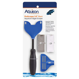 Aqueon ProScraper 3.0 Short Aquarium Algae Scraper