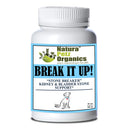 Natura Petz Organics Break It Up! Herbal Kidney & Bladder Stone Support (Turkey Flavored) for Dogs