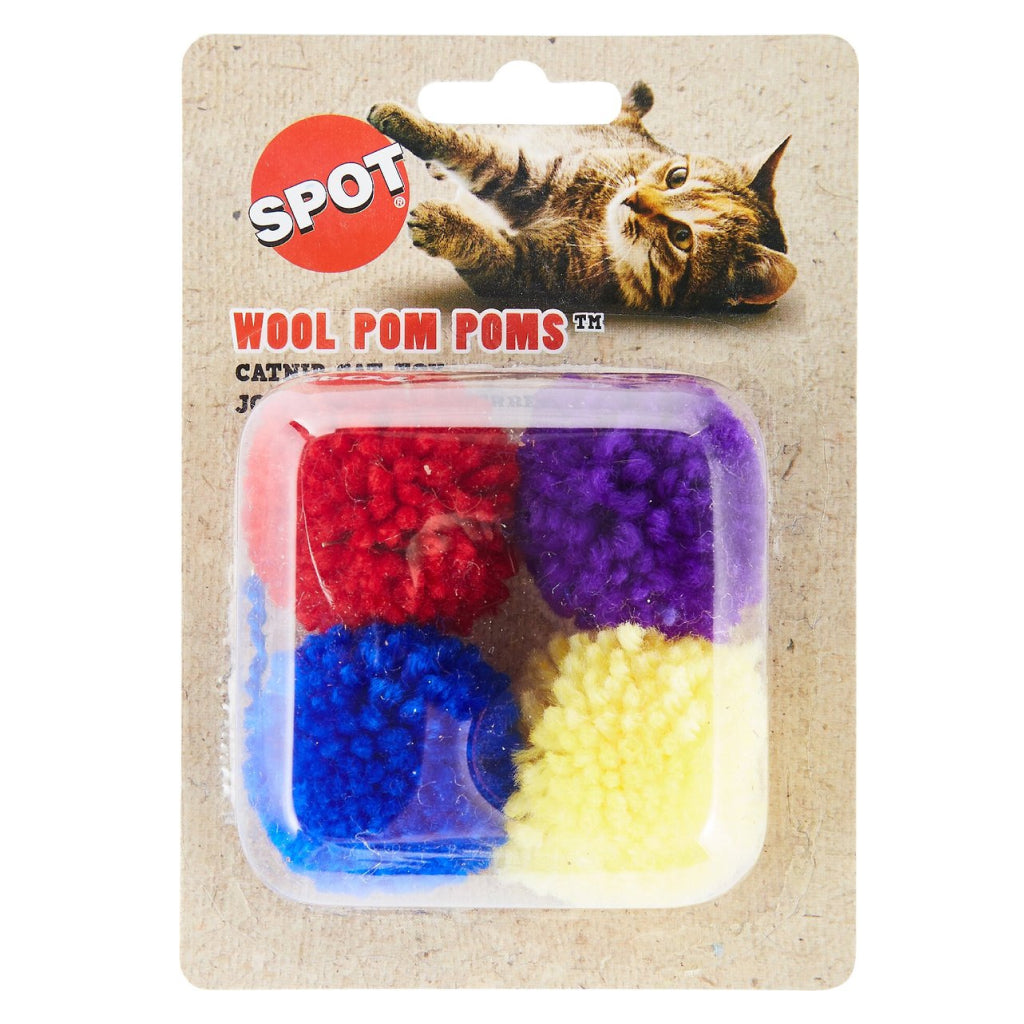 Ethical Wool Pom Pom with Catnip Toy For Cat