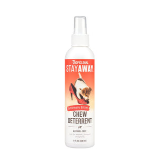 TropiClean Stay Away Pet Chew Deterrent Spray for Dogs (8 oz)