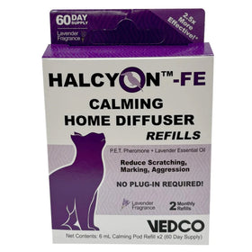 Halcyon FE Calming Home Diffuser for Cats Refill (2 pack)