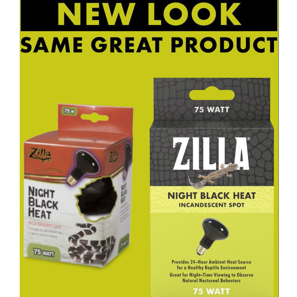 Zilla Night Black Incandescent Spot Bulb