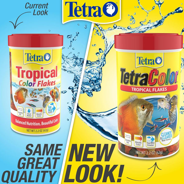 Tetra TetraColor Tropical Flakes Fish Food