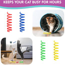 Ethical Colorful Springs Thin 10 pack Toy For Cat