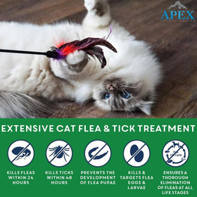 Apex Plus Topical Flea & Tick Prevention for Cats over 1.5 lbs (3 doses)