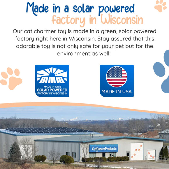 Cat Dancer Rainbow Charmer Toy For Cat