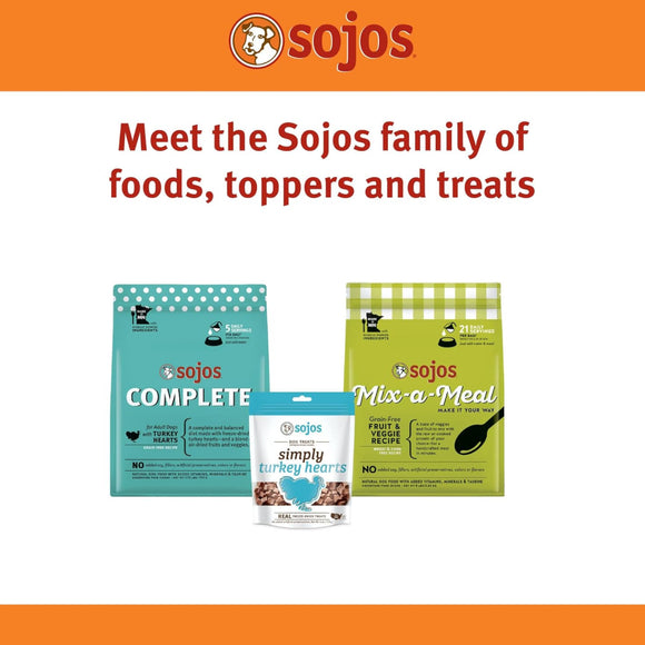 Sojos Complete Turkey Recipe Freeze-Dried Adult Food For Dog