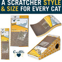 OurPets Cosmic Alpine Scratcher For Cats