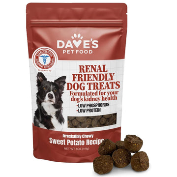 Dave's Pet Food Renal-Friendly Sweet Potato Recipe Treats For Dog  (5 oz)