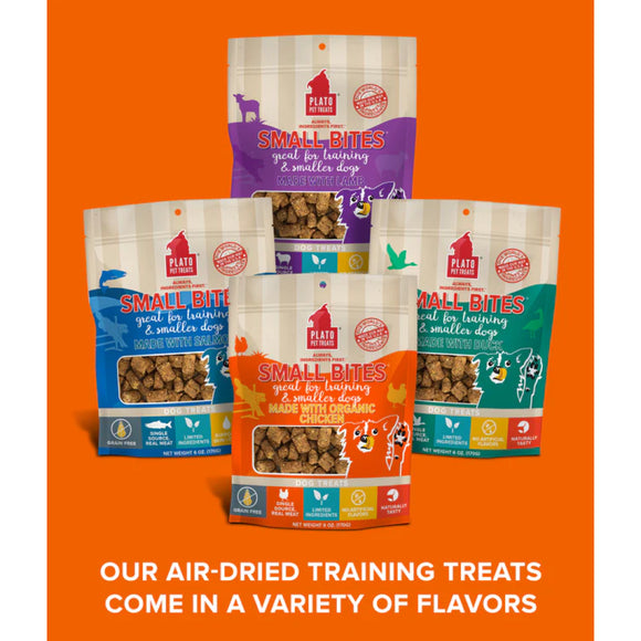 Plato Small Bites Grain-Free Chicken Treats For Dogs