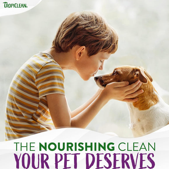 TropiClean Pure Plum Deodorizing Pet Spray For Dog & Cat (8 oz)