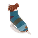 Pendleton Fitted Fleece Vest (Cabin Stripe Shale) For Dog