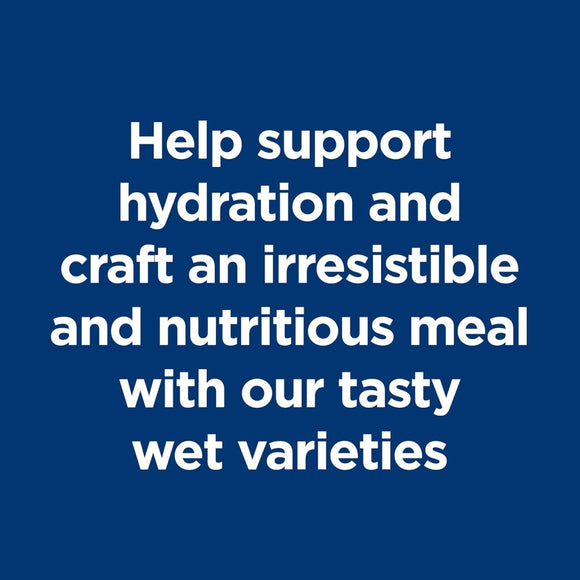 Hill's Science Diet Adult Perfect Weight Vegetables & Salmon Stew Recipe Wet Food For Cat (2.8 oz x 24 pouches)