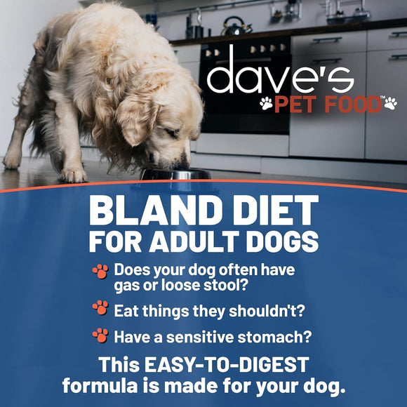 Dave's Pet Food Restricted Bland Diet Chicken & Rice Delicate Dinner Wet Food For Dog