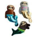 PetShop by Fringe Studio Mersloth Plush Small Toys For Dog (3 count)